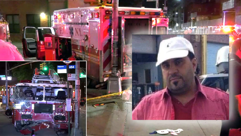 Fatal crash: Ambulance and fire truck