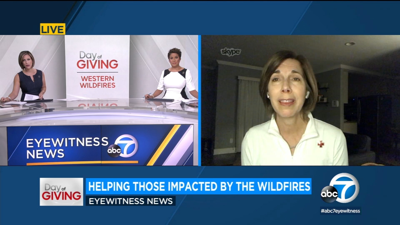 Red Cross providing relief to those impacted by CA wildfires