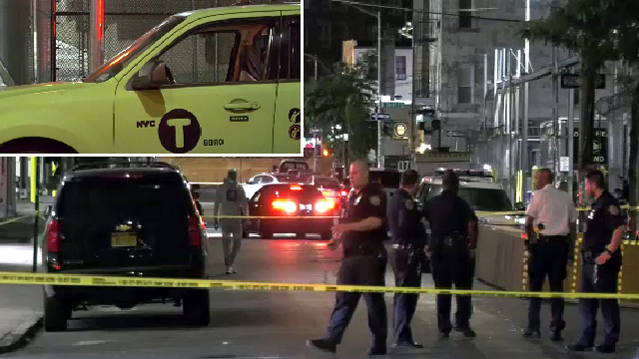 Police search for passenger after cab driver shot in Brooklyn