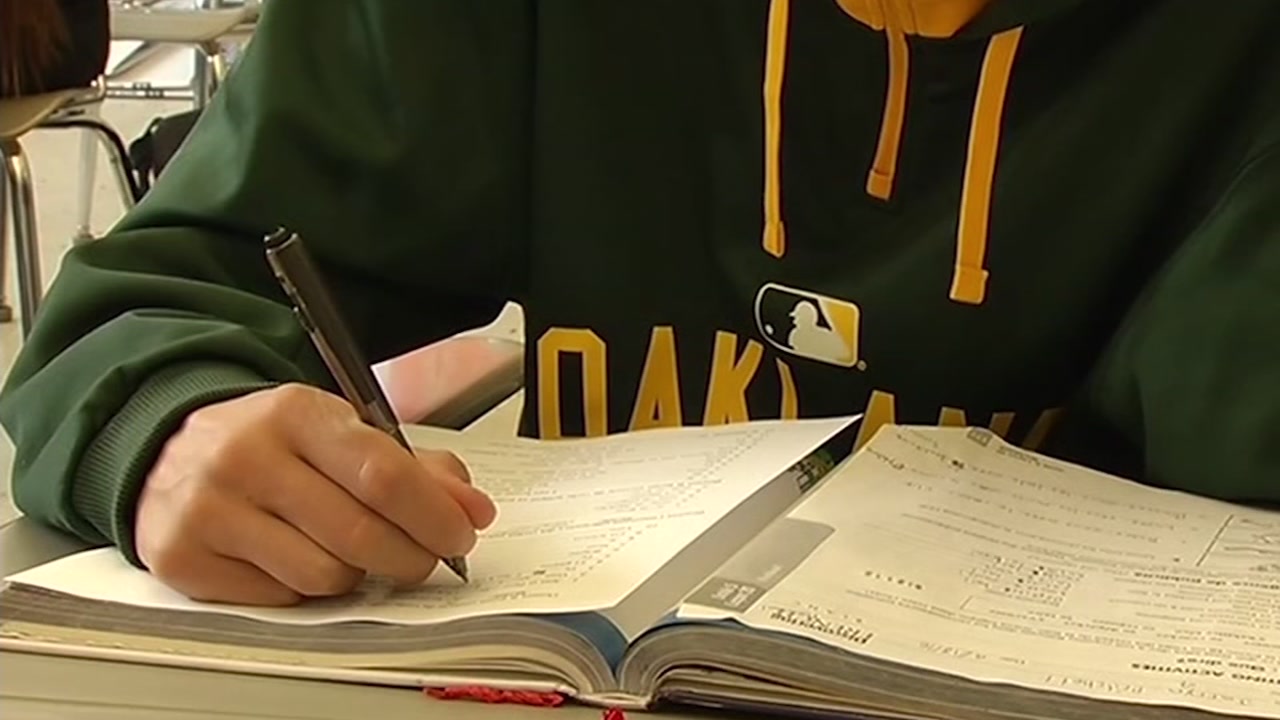 Vallejo students say 8 hour distance learning day is too much 