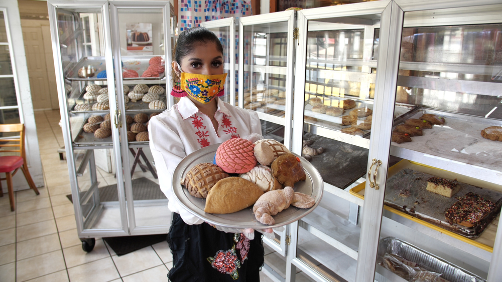 Daughter's tweet helped to save father's bakery