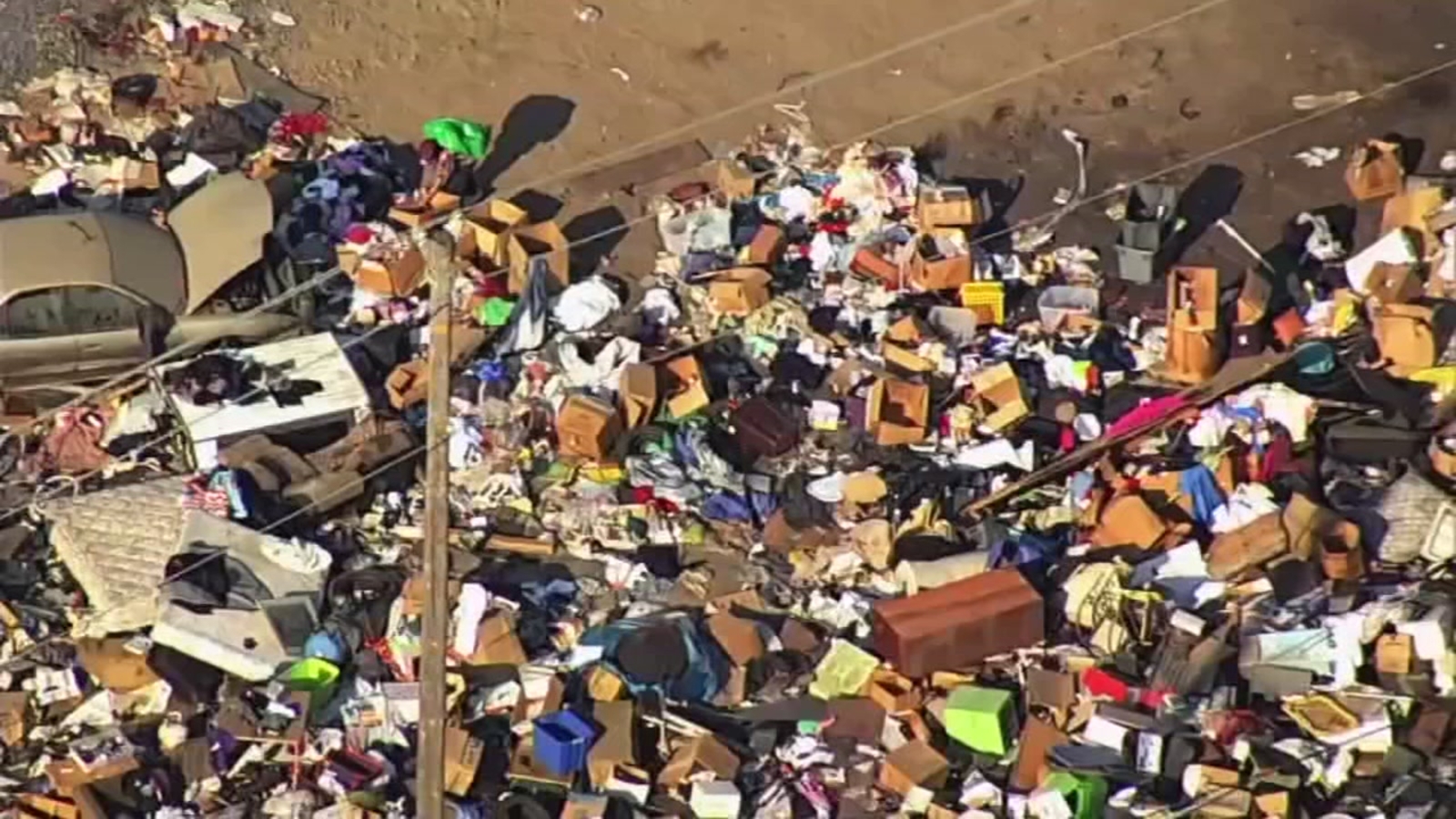 Trash cleanup underway in South San Jose after months of illegal