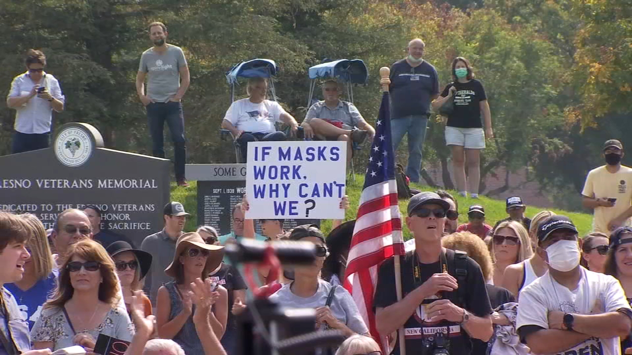 1,000 rally to reopen businesses in Fresno County