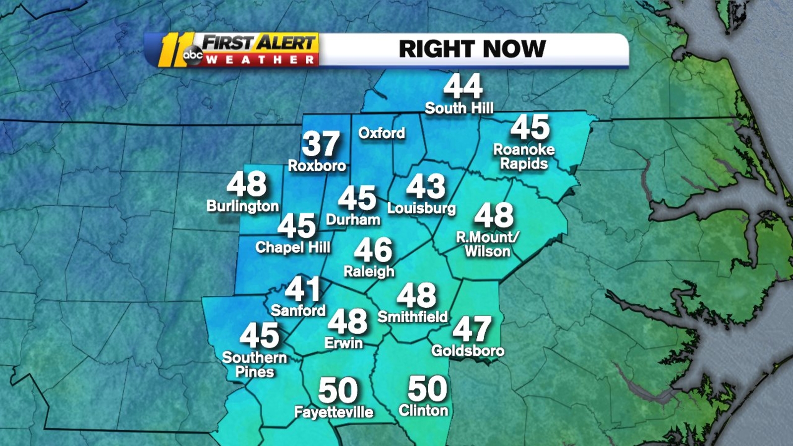Weather Forecast for the Triangle, Raleigh, Durham, Fayetteville, Cary