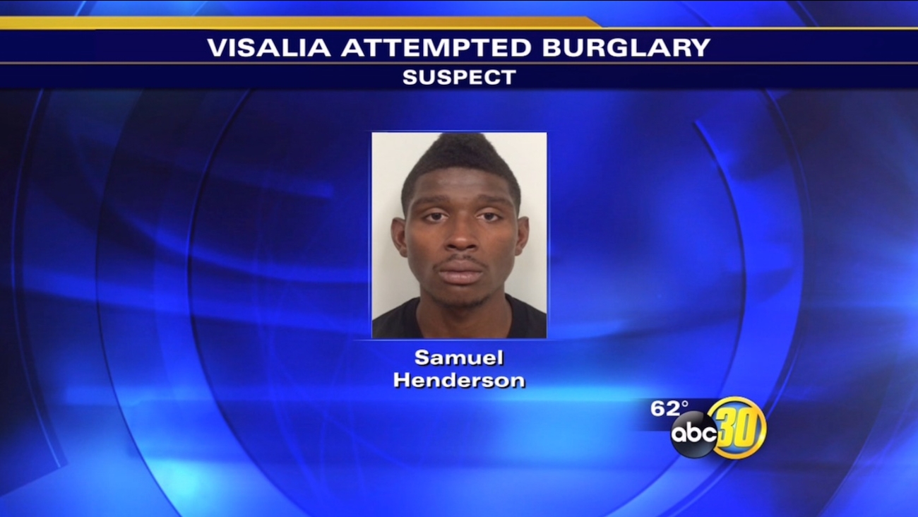 Suspect nabbed after Visalia neighbors help stop home burglary
