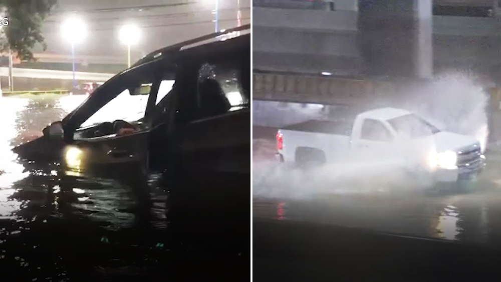 Many parts of Houston waking up under water
