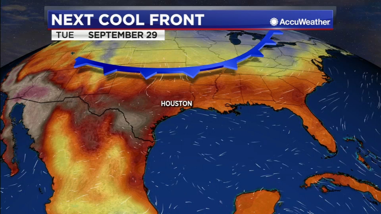 Houston weather forecast Beta heads east taking the heavy rain with it