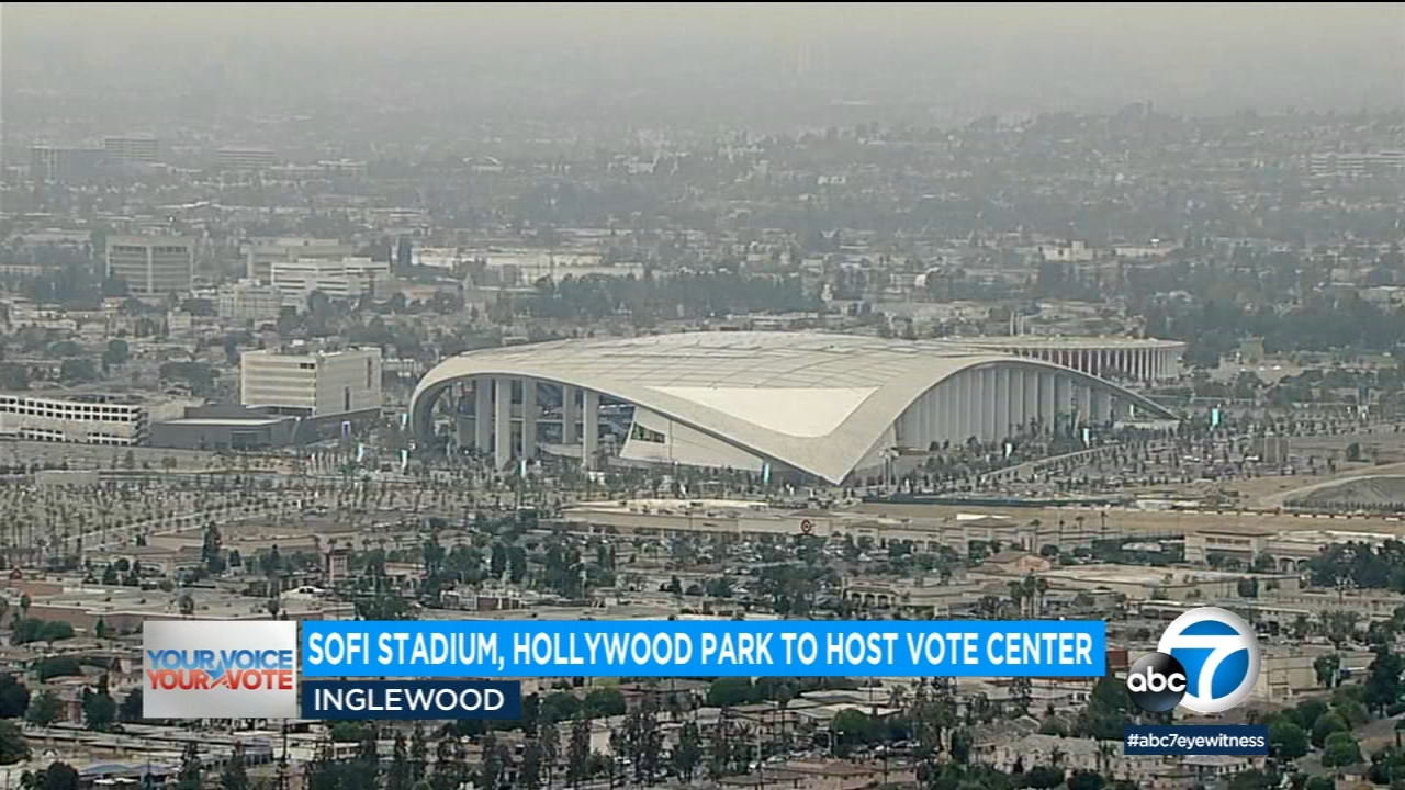 SoFi Stadium property to serve as vote center for November election