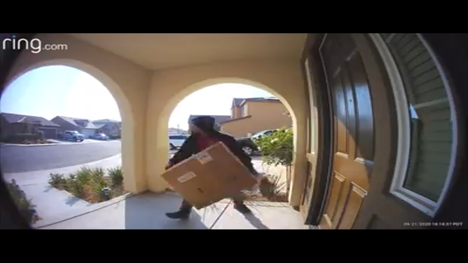 Police searching for man caught stealing packages from Clovis porches ...