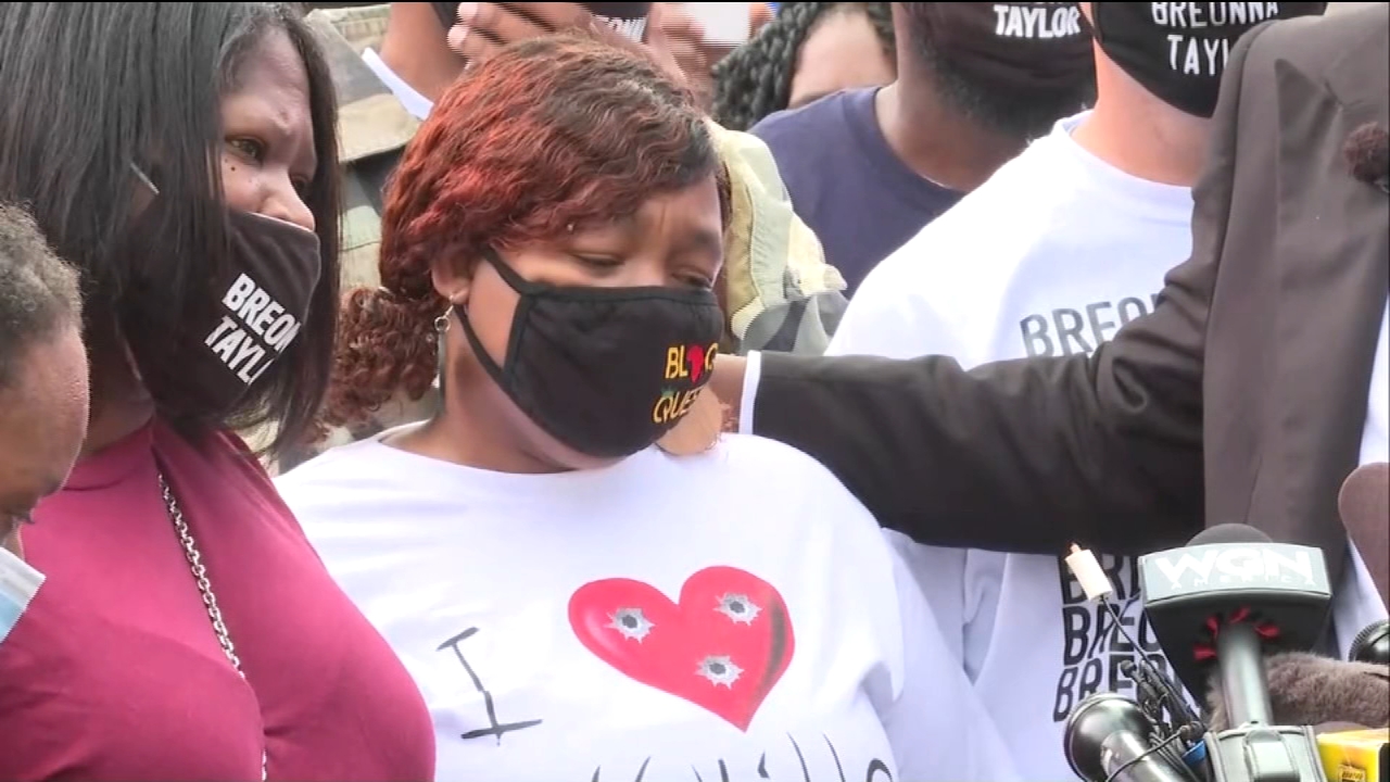 Breonna Taylor's family speaks after grand jury decision: VIDEOS