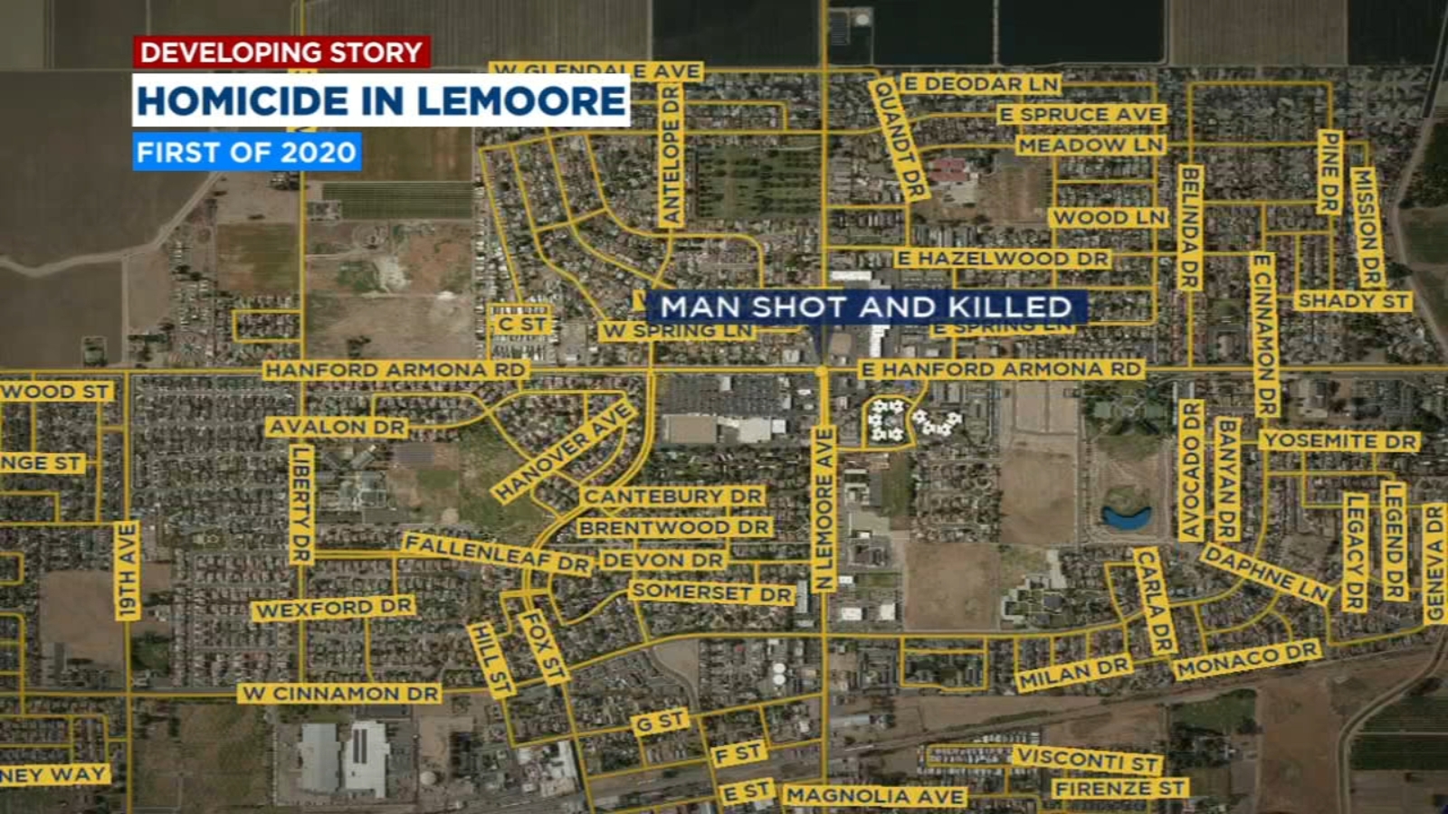 Lemoore police investigating city's first homicide of 2020 ABC30 Fresno