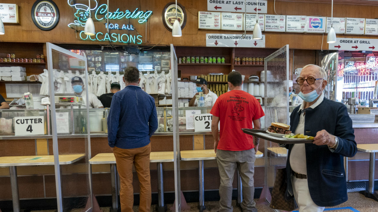 Reopen New York City back, bring your mask! NYC indoor dining