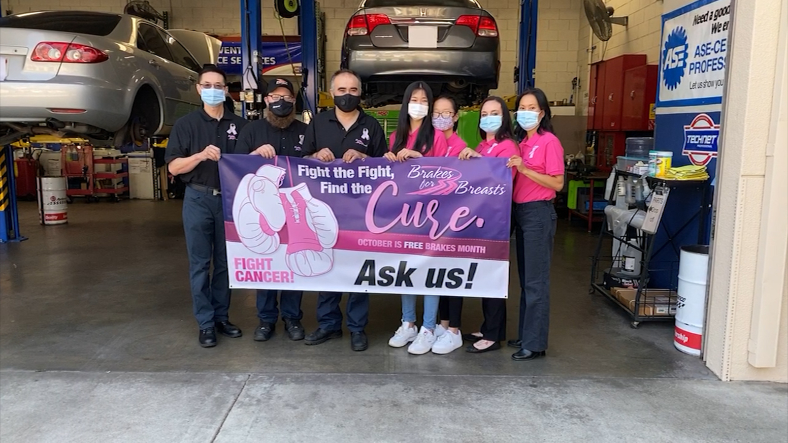 San Jose repair shop raising funds, awareness for breast cancer research amid COVID19 pandemic