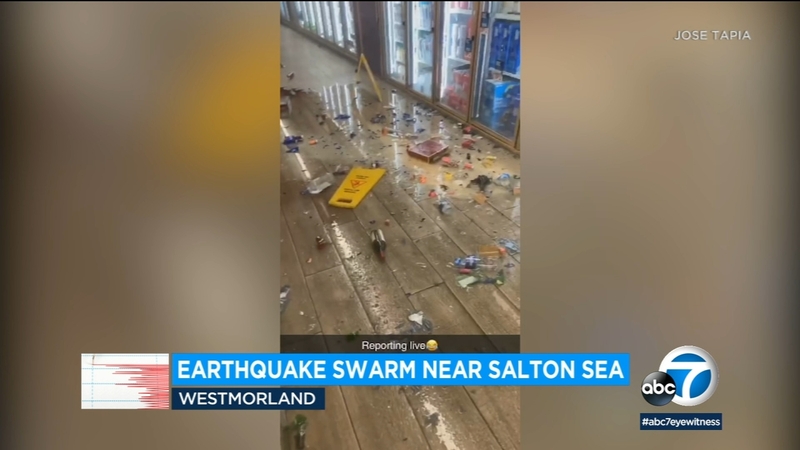 3 8 Magnitude Earthquake Hits Near Salton Sea Followed By Smaller Quakes Abc7 Los Angeles