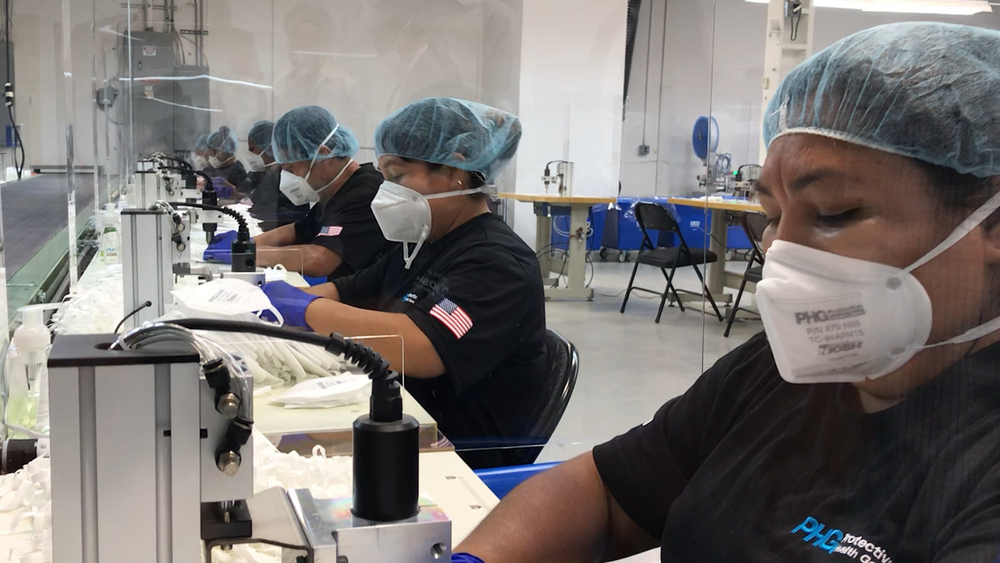 NJ company produces over 50,000 N95 masks a day