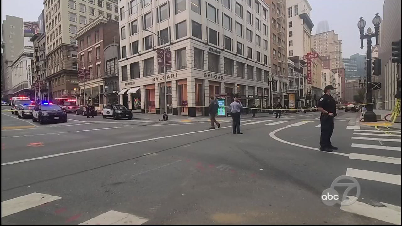 Police activity at San Francisco's Union Square, official says
