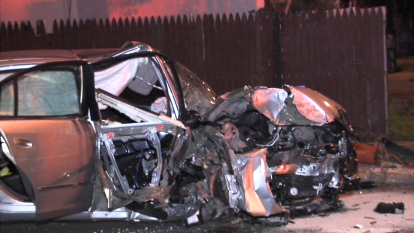 Speeding driver of Nissan crashes into pole on Glenwood Avenue in North