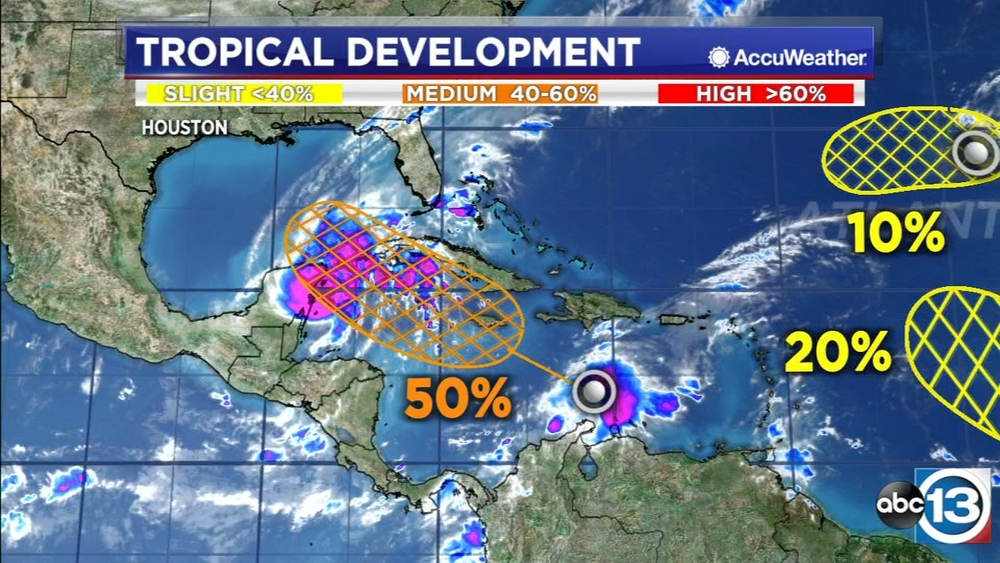 Tropical Storm Gamma headed toward Gulf of Mexico