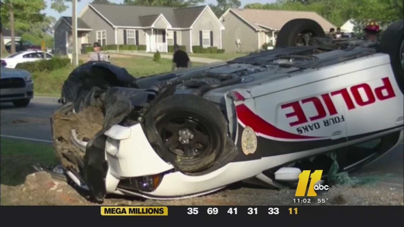 Four Oaks officer injured in crash during police chase identified