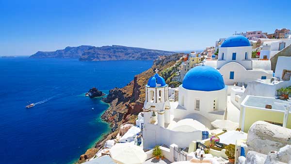 4. Santorini, Greece