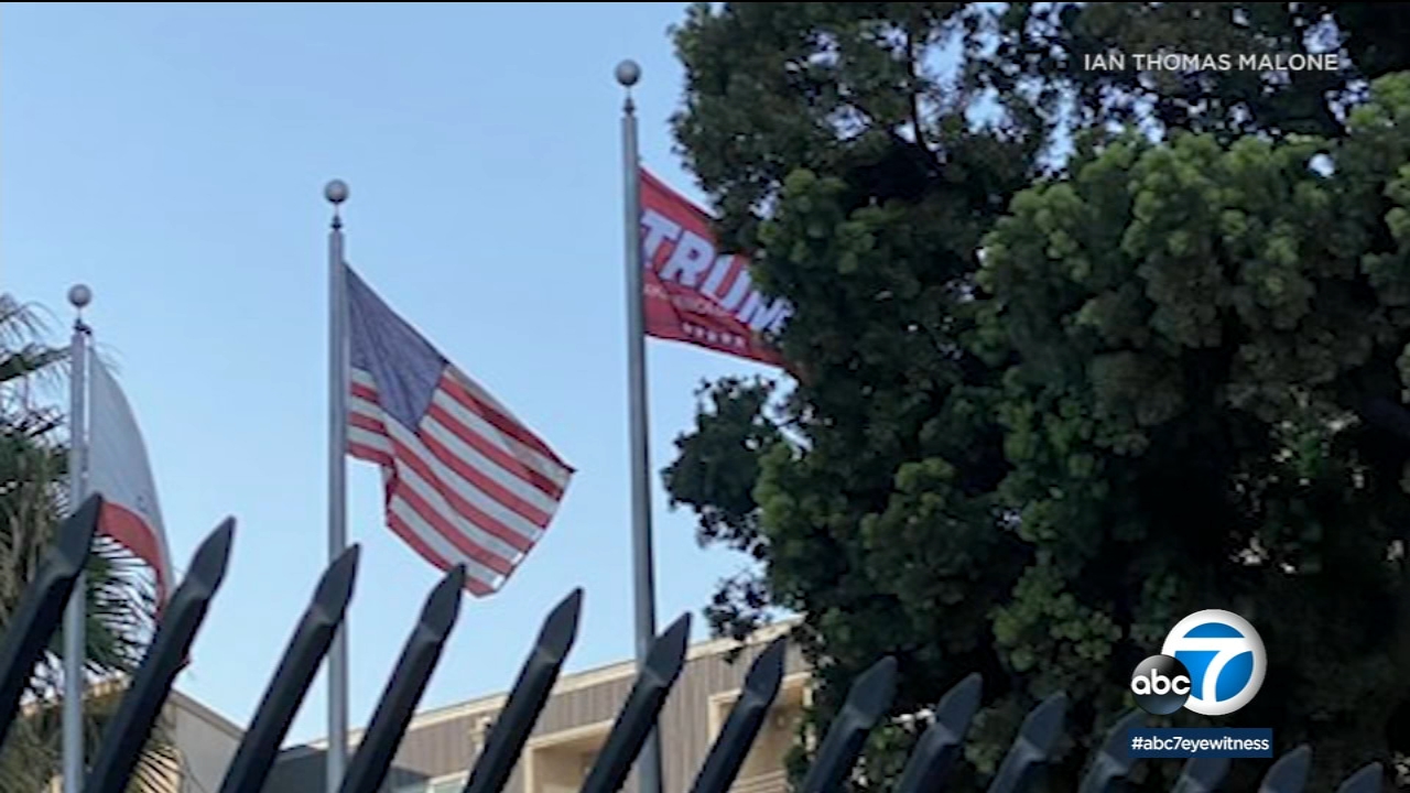'MAGA' flag outside LBPD headquarters prompts investigation