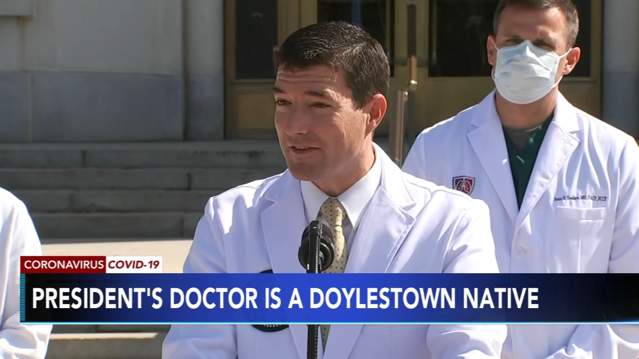 White House physician Sean Conley is a Bucks County native