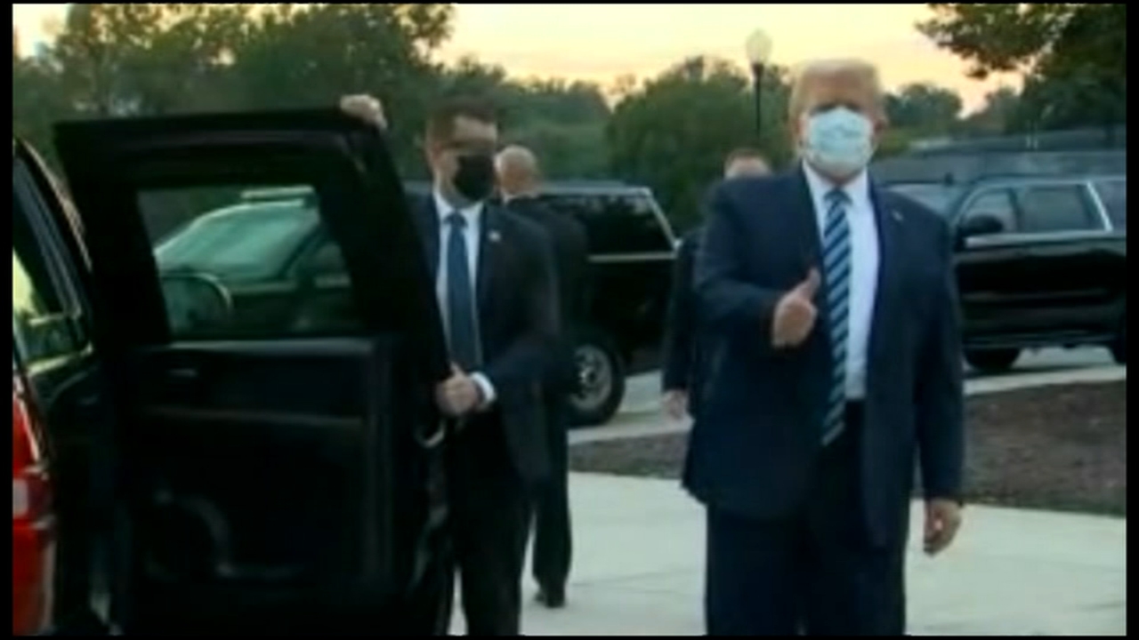Trump leaves hospital, declares 'I feel good': VIDEOS