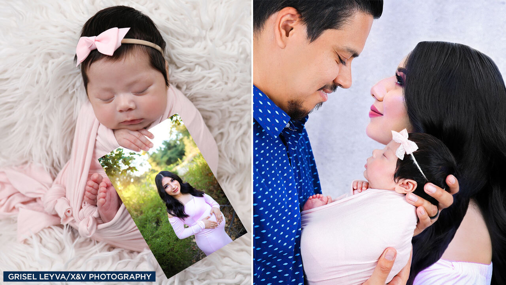 Baby photo shoot honors mother fatally struck by suspected DUI driver