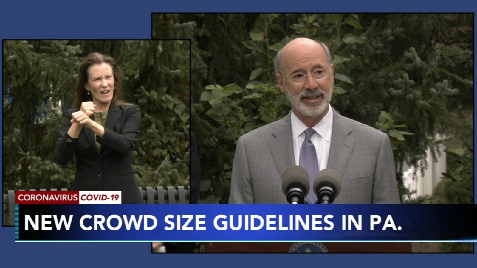 Covid 19 In Pa Gov Wolf Increases Crowd Limits For Most Of Pennsylvania But Guidelines Under Review In Philadelphia 6abc Philadelphia