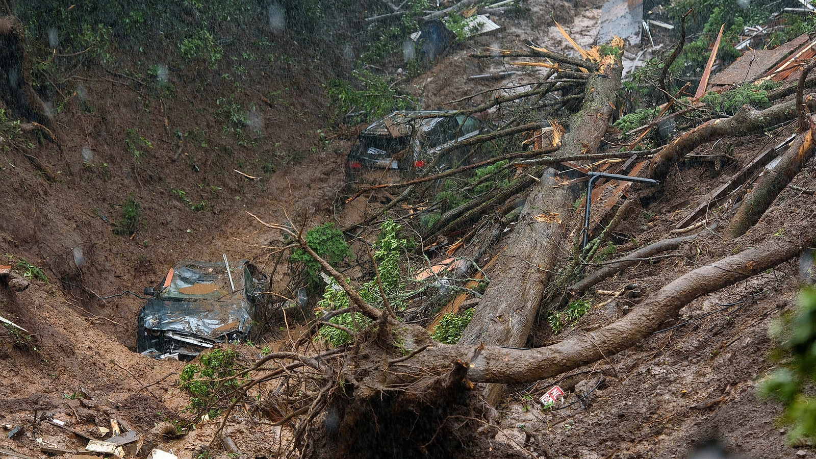 Map shows mudslide danger zones in Napa, Sonoma, Santa Cruz mountains