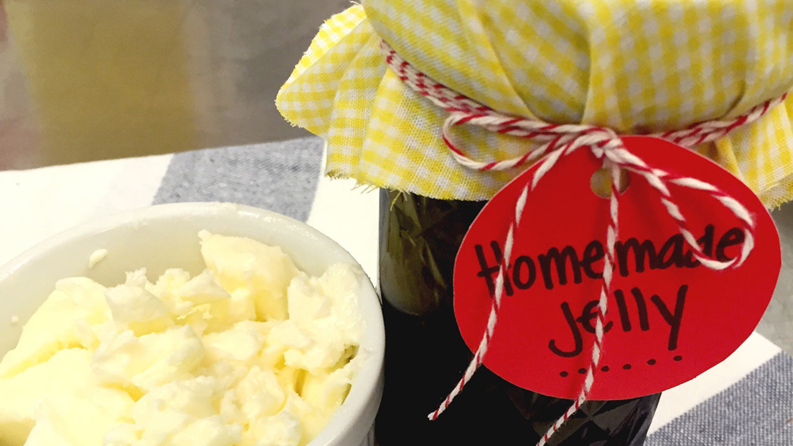 Homemade jam and butter ABC30 Fresno