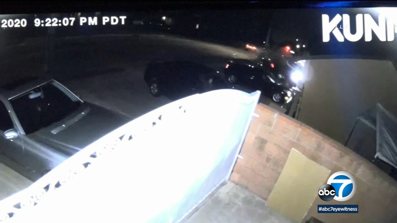 VIDEO: Tesla slams into Covina home after chase