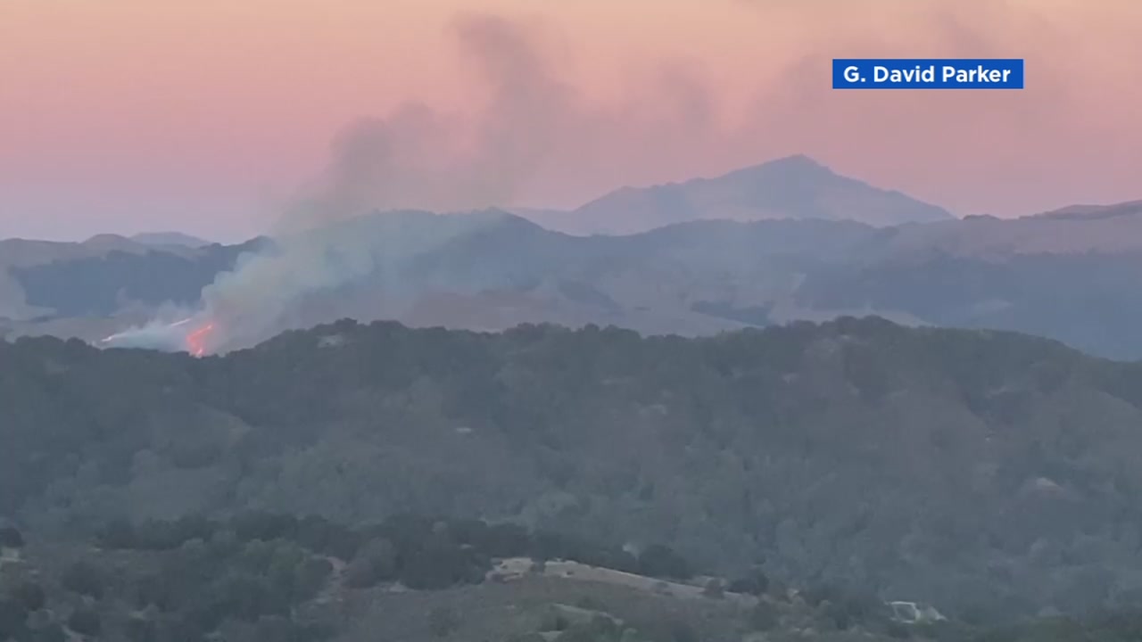 Crews responding to 10-acre fire in Moraga with 'moderate' rate of spread