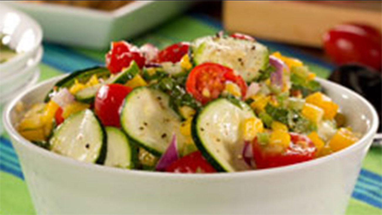 Fiesta Zucchini Salad recipe