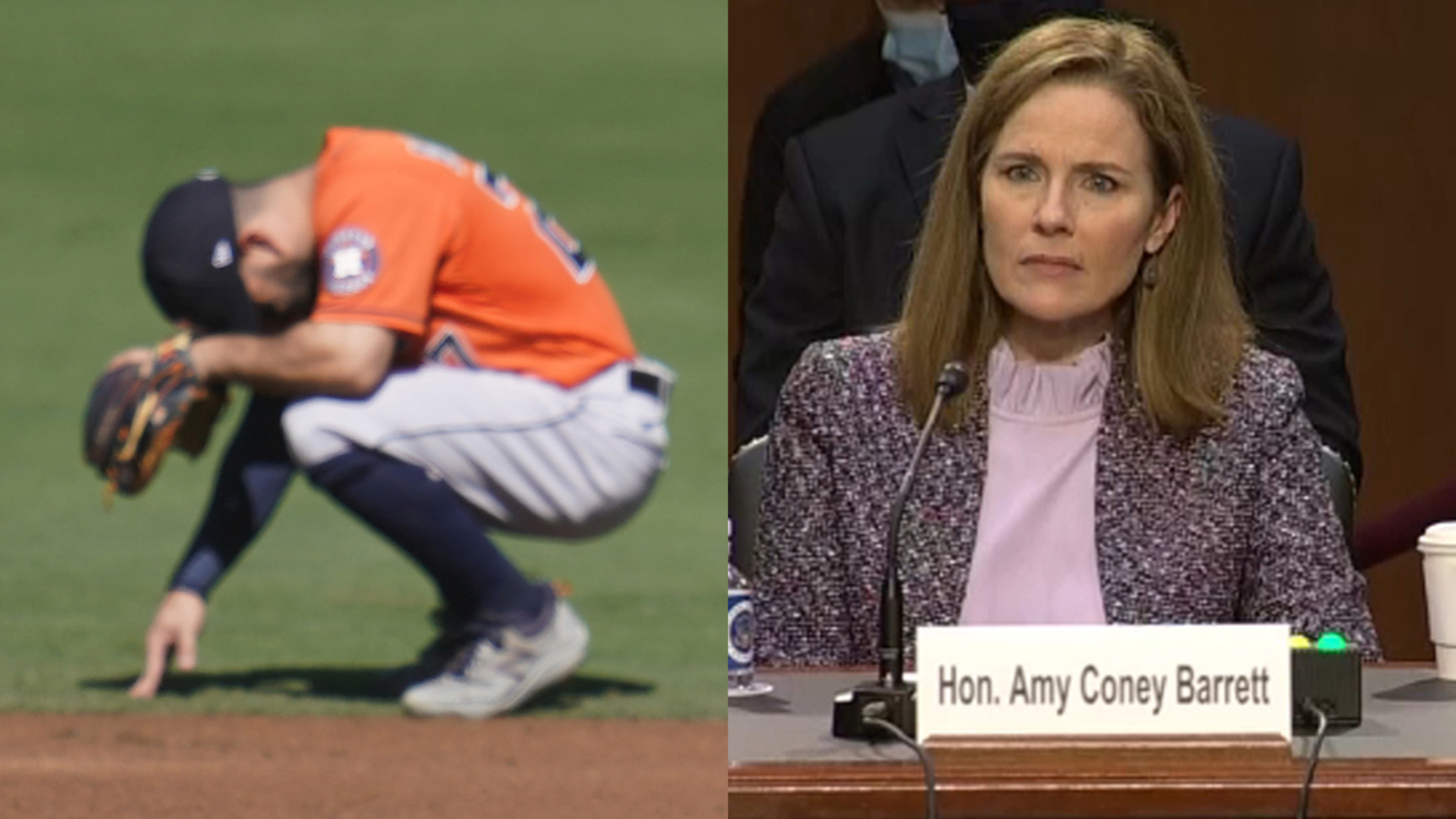 Houston Astros signstealing scandal brought up during Amy Coney