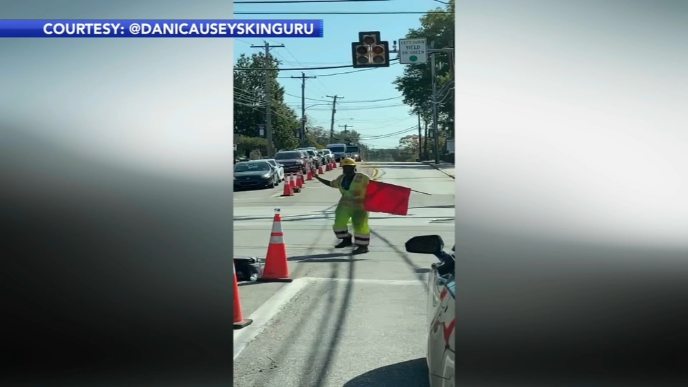 Dancing construction worker spreads joy in Collegeville
