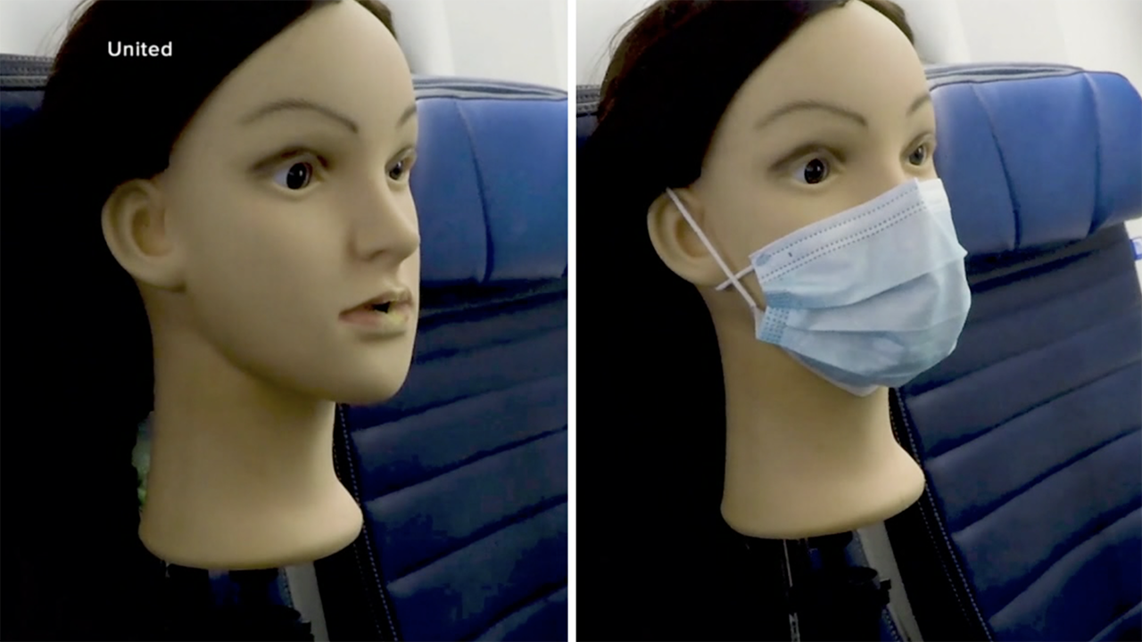 Risk of COVID-19 exposure on planes 'virtually nonexistent' when masked, study shows