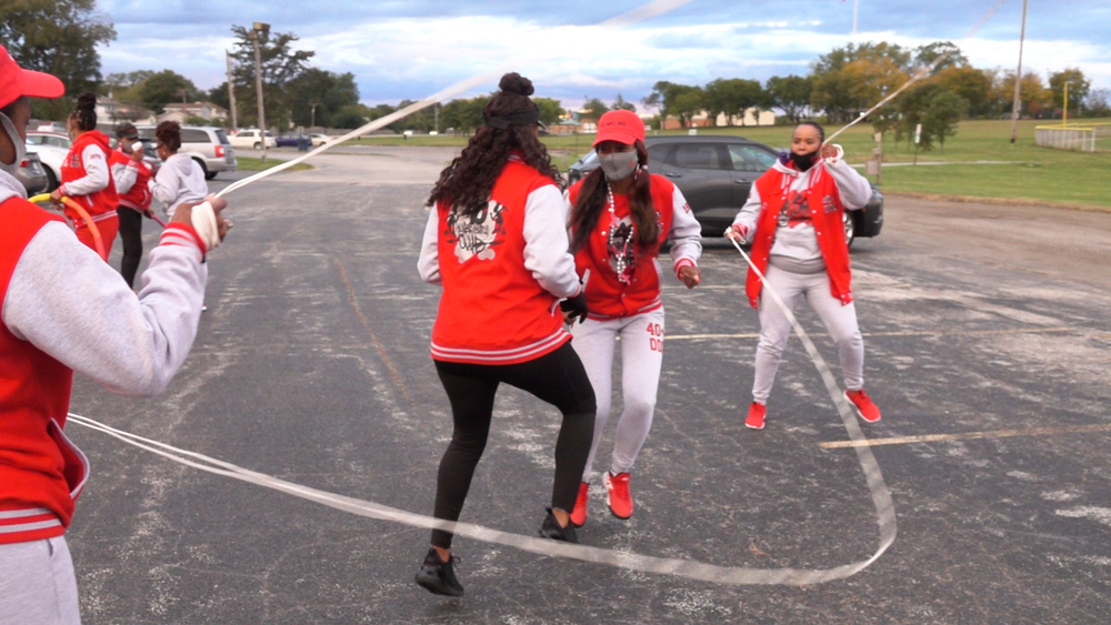 Double Dutch jump rope club not skipping safety during pandemic