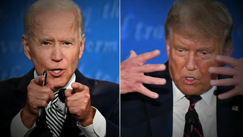 Biden, Trump offer dueling town halls and some voters say they'll tune out