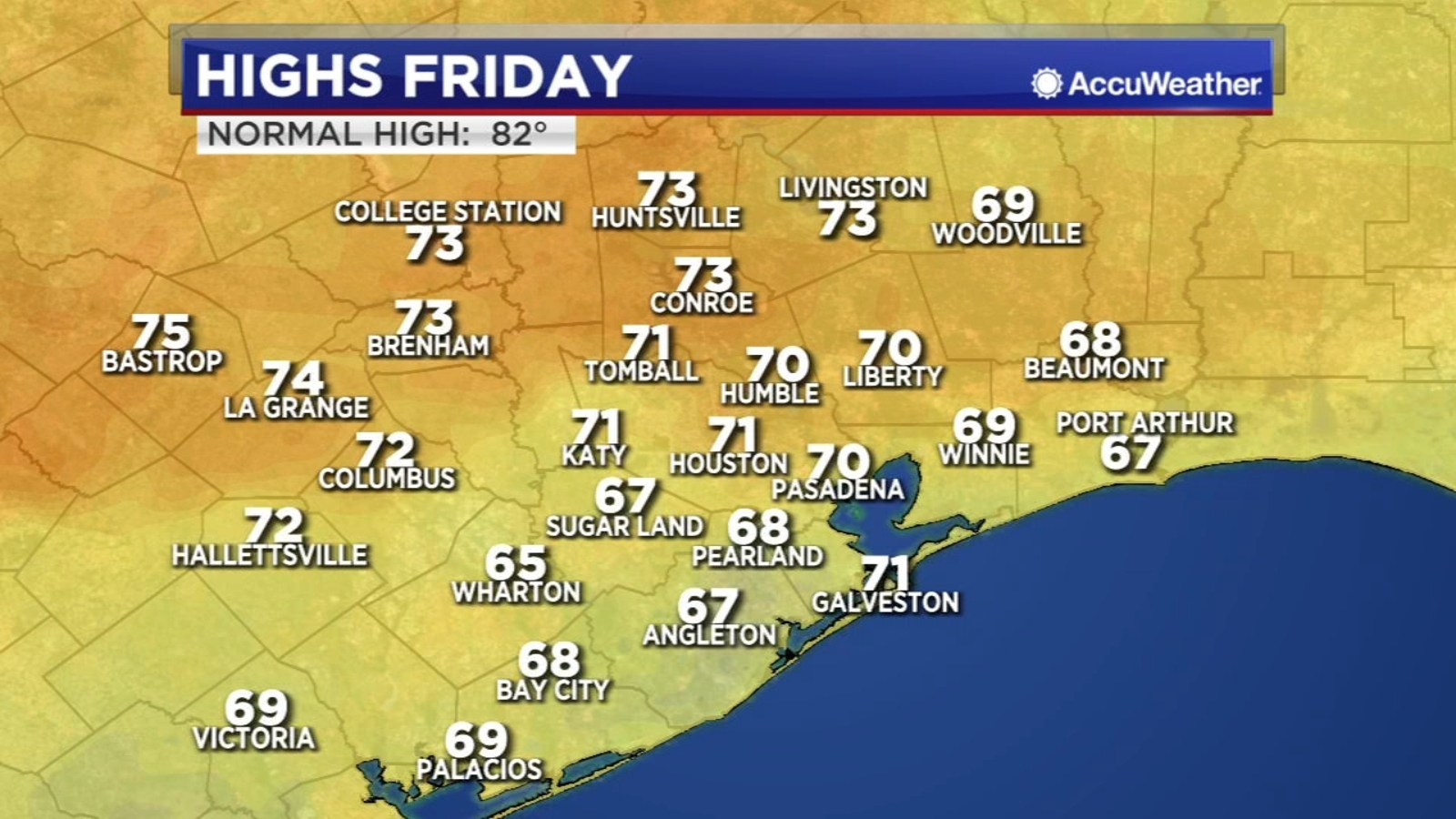 Houston weather Front arrives, clouds holding temps down ABC13 Houston