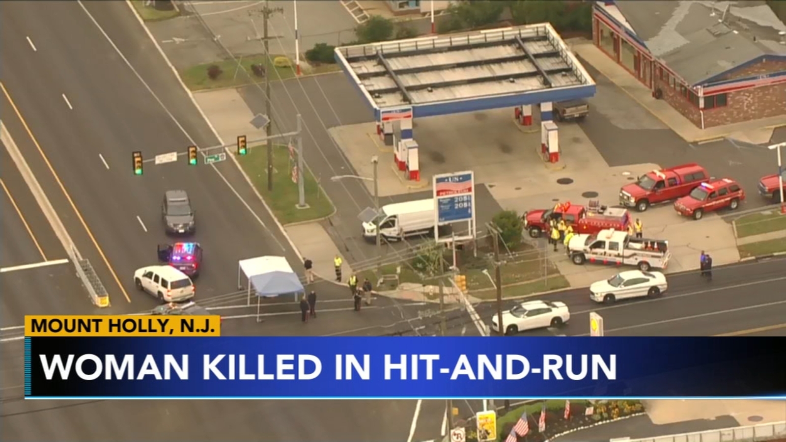 Mount Holly hitandrun Police investigate after female victim struck