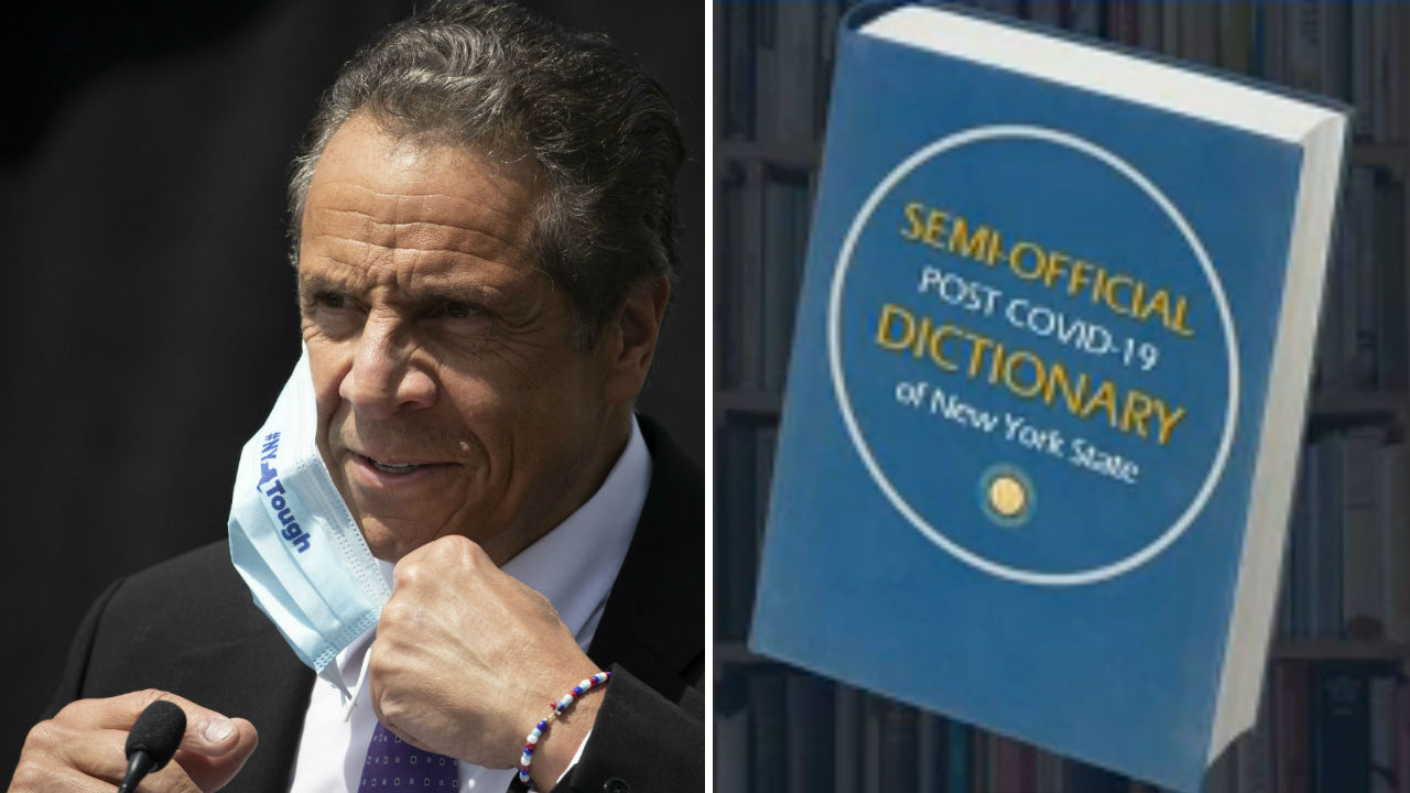 Cuomo debuts semi-official COVID dictionary of New York