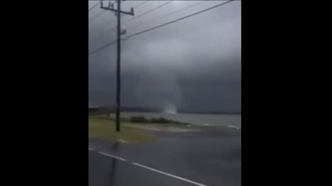 Waterspout causes damage at Outer Banks ABC11 RaleighDurham