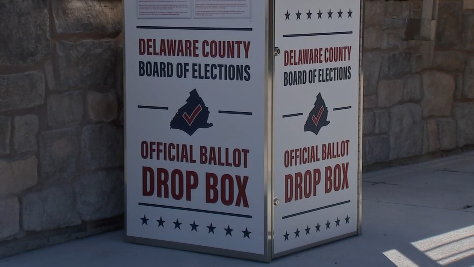 Election 2020 Delaware County ballot drop boxes open today Here's