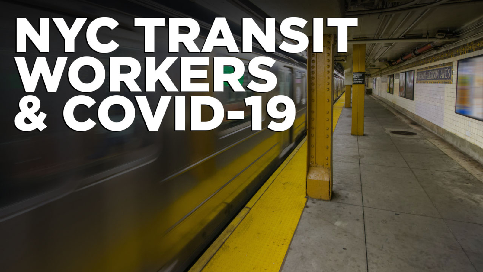 COVID NYC Update Nearly quarter of New York City Transit workers