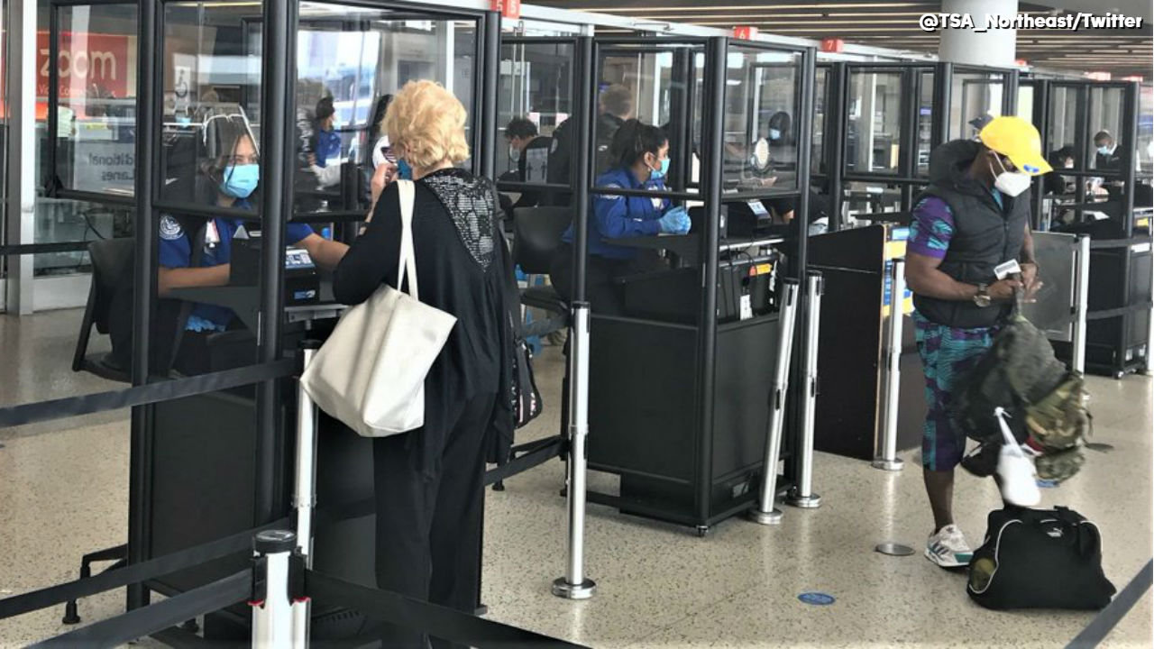 TSA installs new barriers at JFK Airport to keep passengers, employees safe