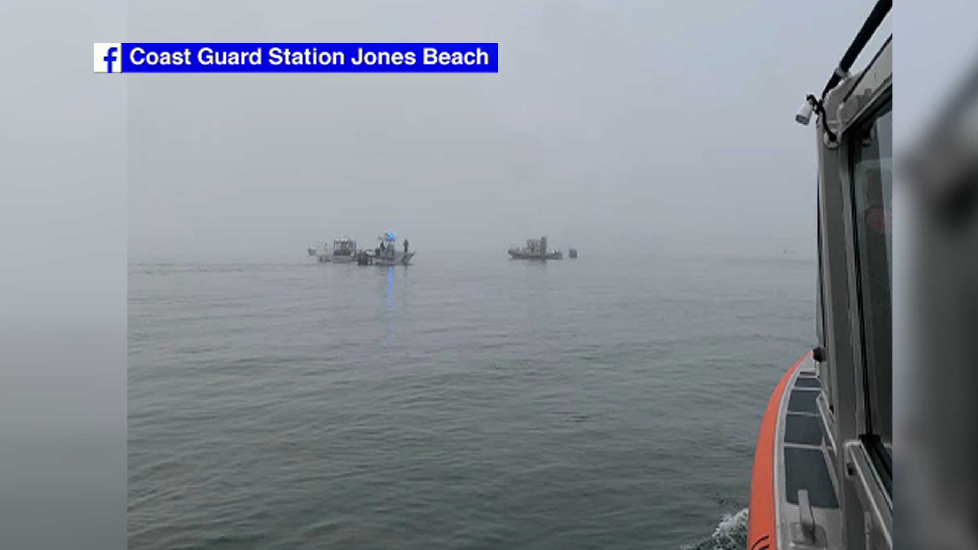 Helicopter pilot recovering following emergency landing off Long Island