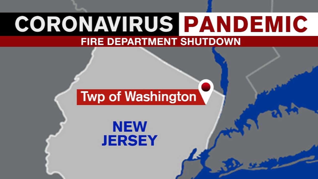 NJ fire department shuts down due to COVID