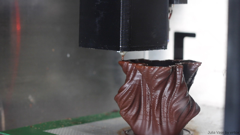 You can have chocolate on-demand with the cocoa Press Printer