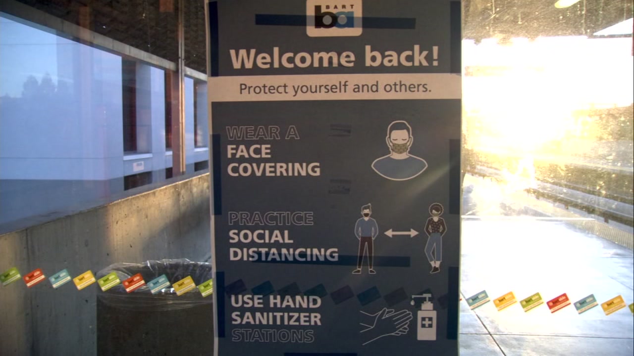 BART ridership is up, masks not worn by all